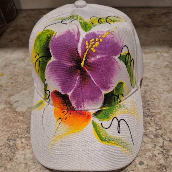 Republica Dominicana Hand Painted Baseball Hat - Picture 1 of 3